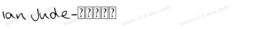 Ian Jude字体转换